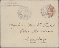 Netherlands: 1929/1971, Collection Of 46 Airmail Covers/cards Netherlands+Dutch - Usati