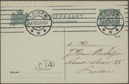 Netherlands - Postal Stationery: 1888/1916, Lot Of Ten Used Double Cards, Thereo - Entiers Postaux