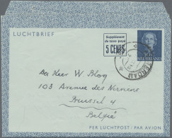 Netherlands - Postal Stationery: 1947/1986, Collection Of Apprx. 65 Air Letter S - Interi Postali