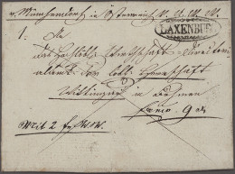 Österreich - Vorphilatelie: 1780 Ab Ca., Interessante Partie Mit Ca.90 Belegen, - ...-1850 Prefilatelía