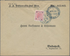 Österreich: 1896/1962, Vielseitige Sammlung Von 73 Mittleren Und Besseren Belege - Colecciones