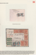 Österreich: 1920/1938 Kollektion Von 18 Ungenügend Frankierten Briefen, Postkart - Verzamelingen