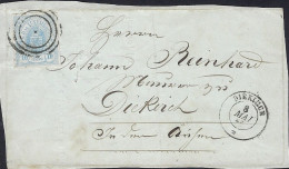 Luxembourg - Luxemburg - Devant - Lettre    1880    10C.    Michel 31a - Lettres & Documents