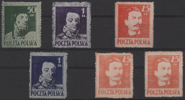 Poland: 1918/1970 (ca.), Sophisticated Balance On Stockcards, Comprising E.g. 19 - Oblitérés