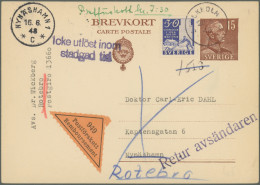 Sweden: 1870/1970 (ca.), Almost Exclusively Up To 1940s, Sophisticated Balance O - Briefe U. Dokumente