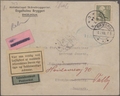 Sweden: 1880/2015 (ca.), Balance Of Apprx. 235 Covers/cards/stationeries, Showin - Cartas & Documentos