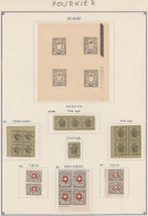 Schweiz: 1845/1860 (ca.), Fälschungs-/Vergleichssammlung Mit Klassischen Ausgabe - Collections