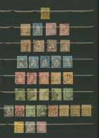 Schweiz: 1854/1910 (ca.), Gestempelte Sammlung Von 66 Marken Und Zehn Belegen, E - Lotti/Collezioni