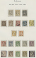 Schweiz: 1862-1960 Feine Kollektion Von Gestempelten Frei- Und Sondermarken Im V - Collections