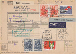 Schweiz: 1900/1990 (ca.), Umfangreicher Bestand Von Ca. 280 Briefen Und Karten I - Verzamelingen