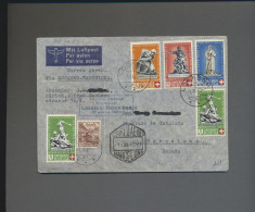 Schweiz: 1940/1956 Pro Patria: Sammlung Von 30 Briefen Mit Satzfrankaturen Pro P - Collections