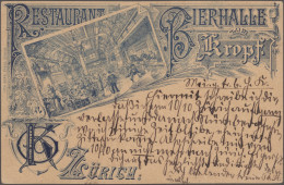 Schweiz - Ganzsachen: 1867-modern: Bestand Von Mehreren Hundert Ganzsachen Aller - Stamped Stationery