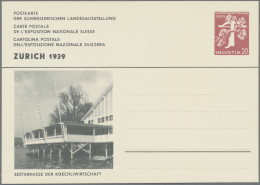 Schweiz - Ganzsachen: 1914/2010, Partie Von Ca. 110 Ungebrauchten Und Gebrauchte - Enteros Postales