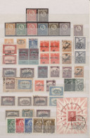 Hungary: 1871/1934, Mint And Used Assortment From 1871 Francis Joseph Incl. A Co - Used Stamps