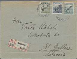 Hungary: 1896/1928, Petty Collection Of 15 Covers/cards/parcel Despatch Forms Se - Brieven En Documenten