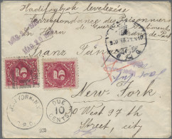 Hungary - Specialities: 1920/1921, Assortment Of 46 Covers/cards Sent To Mr. Fra - Otros