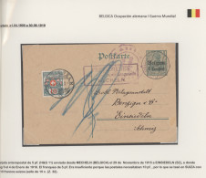Benelux: 1904/1938 Collection Of 18 Covers, Postcards And Postal Stationery Item - Otros - Europa