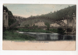 7 - CHAUDFONTAINE - Pont Suspendu Sur La Vesdre - Chaudfontaine