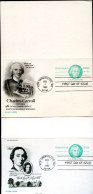 UY35 2 Postal Cards With Reply FDC 1985 - 1981-00