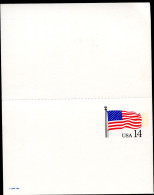 UY38 Postal Card With Reply UNFOLDED Mint Xf 1987 - 1981-00