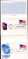 UY38 Postal Cards With Reply FDC 1985 - 1981-00