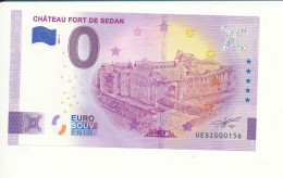 Billet Touristique  0 Euro  - CHÂTEAU FORT DE SEDAN  - UESZ- 2022-1 -  N° 156 - Andere & Zonder Classificatie