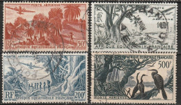 AEF Poste Aérienne N° 50 - 53 - Used Stamps