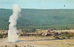 United States WY Yellowstone Old Faithful Geyser - Yellowstone