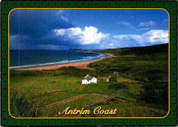 31-1-2024 (2 X 46) Northern Ireland - Co Antrim Coast  (posted To France With Ireland Stamp) - Antrim