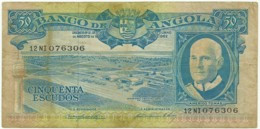 Angola - 50 Escudos - 10.06.1962 - Pick 93 - Série 12 NI - Américo Tomás - PORTUGAL - Angola