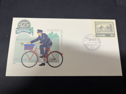 31-1-2024 (2 X 49) Australia FDC  - 1984 - 175th Anniversary Of Postal Service (Melbourne Airport VIC P/m) - FDC