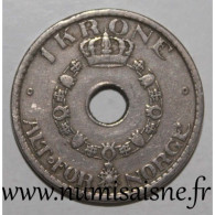 NORVEGE - KM 385 - 1 KRONE 1925 - HAAKON VII - TTB - Norvège