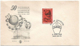 First Day Cover - Argentina, Caja Nacional De Ahorro Postal, 1965, N°494 - FDC