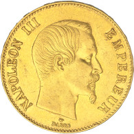 Second-Empire- 100 Francs Napoléon III Tête Nue 1858 Paris - 100 Francs (oro)