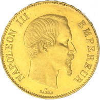 Second-Empire- 100 Francs Napoléon III Tête Nue 1858 Paris - 100 Francs (oro)