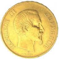 Second-Empire- 100 Francs Napoléon III Tête Nue 1857 Paris - 100 Francs (oro)