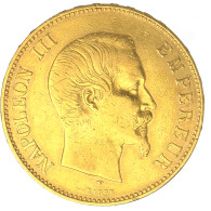 Second-Empire- 100 Francs Napoléon III Tête Nue 1857 Paris - 100 Francs (gold)