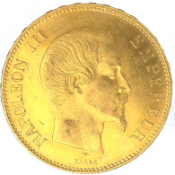 Second-Empire- 100 Francs Napoléon III Tête Nue 1857 Paris - 100 Francs (gold)