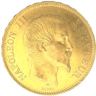 Second-Empire- 100 Francs Napoléon III Tête Nue 1857 Paris - 100 Francs (goud)