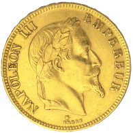 Second-Empire- 100 Francs Napoléon III Tête Laurée 1867 Paris - 100 Francs-or