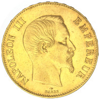 Second-Empire- 100 Francs Napoléon III Tête Nue 1858 Paris - 100 Francs-or