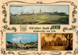 73954404 Jever Panorama Schlossplatz Vor Dem Rathaus - Jever