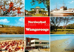 73839682 Wangeroog Wangerooge Nordseebad Sanddorn Cafe Pudding Faehrschiff Insel - Wangerooge