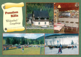 73733001 Wildenthal Eibenstock Pension Und Bar Zur Nuss Fussballplatz Winterspor - Eibenstock