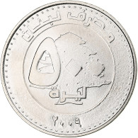 Liban , 500 Livres, 2009, Nickel Plaqué Acier, SPL, KM:39 - Libanon