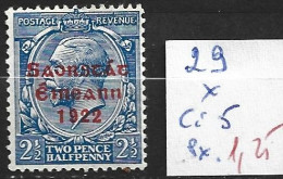 IRLANDE 29 * Côte 5 € - Unused Stamps