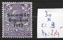 IRLANDE 30 * Côte 9 € - Unused Stamps
