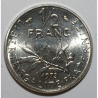 GADOURY 429 - 1/2 FRANC 1973 TYPE SEMEUSE - FDC - KM 931.1 - 1/2 Franc