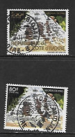 COTE D'IVOIRE 1982   CASCADE DE MAN   YVERT N°645A/645B OBLITERE - Altri & Non Classificati