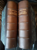 LA LETTRE D' IMPRIMERIE - F. Thibaudeau - 1921 - 2 Tomes Dans Emboitage - Paquete De Libros